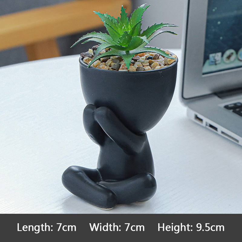 Creative Ceramic Office Planter