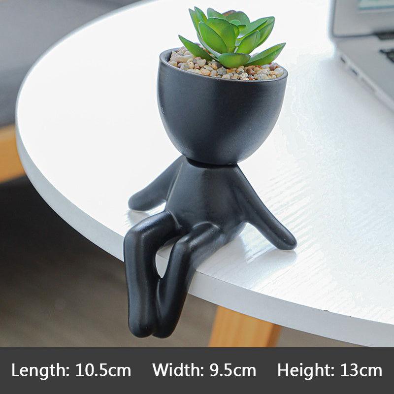 Creative Ceramic Office Planter
